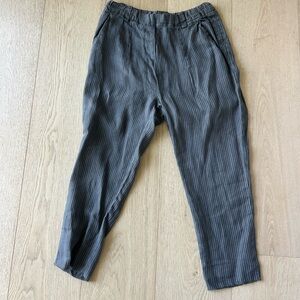 Gray Corduroy Pants from Italy